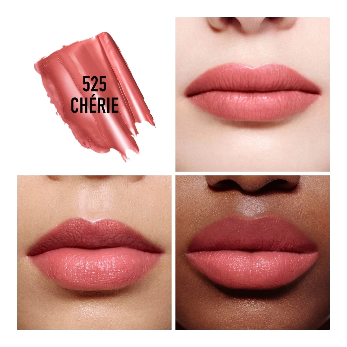 ROUGE DIOR-Baume à Lèvres Coloré - Soin Floral - Couleur Couture Naturelle - Rechargeable-DIOR – Image 2