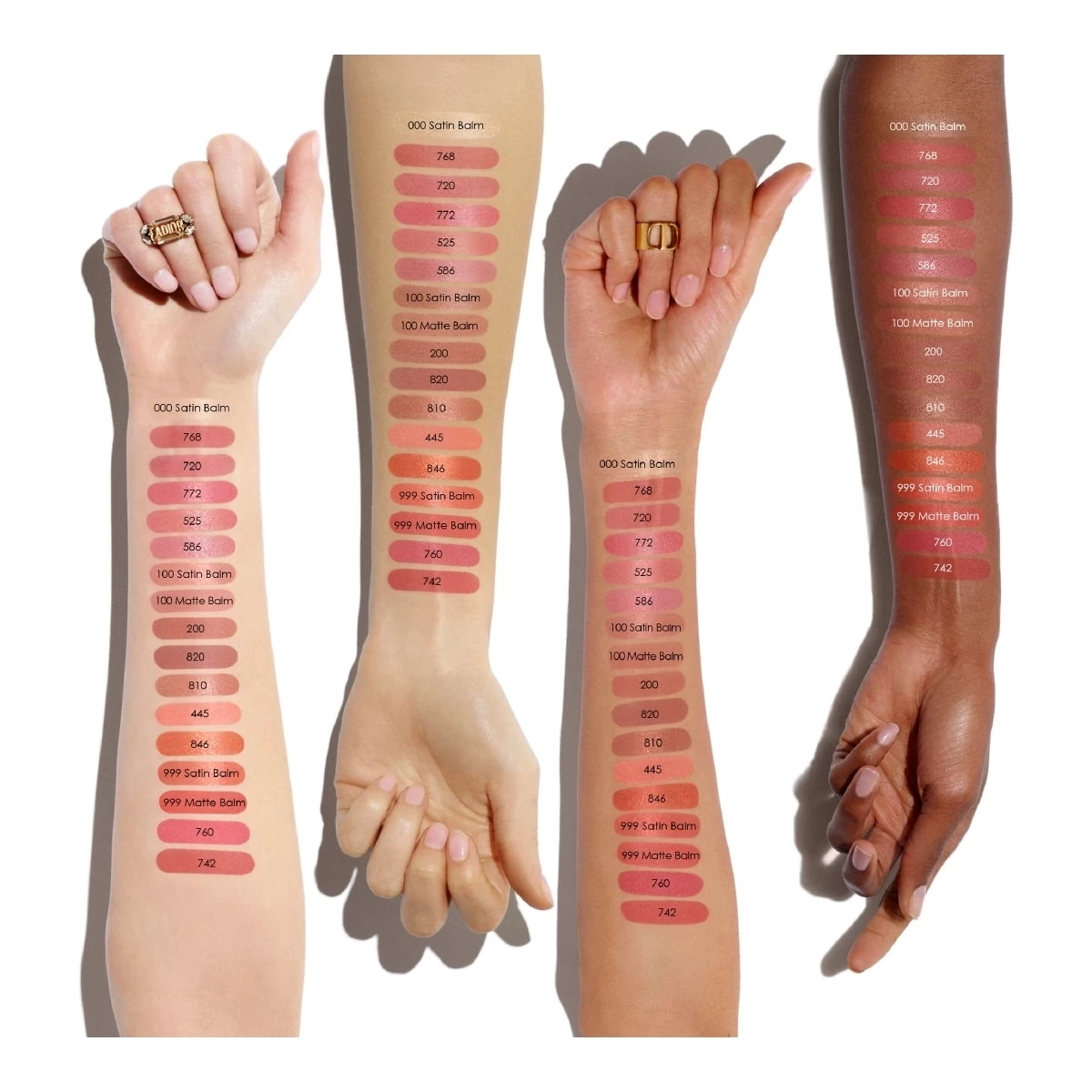 ROUGE DIOR-Baume à Lèvres Coloré - Soin Floral - Couleur Couture Naturelle - Rechargeable-DIOR – Image 3