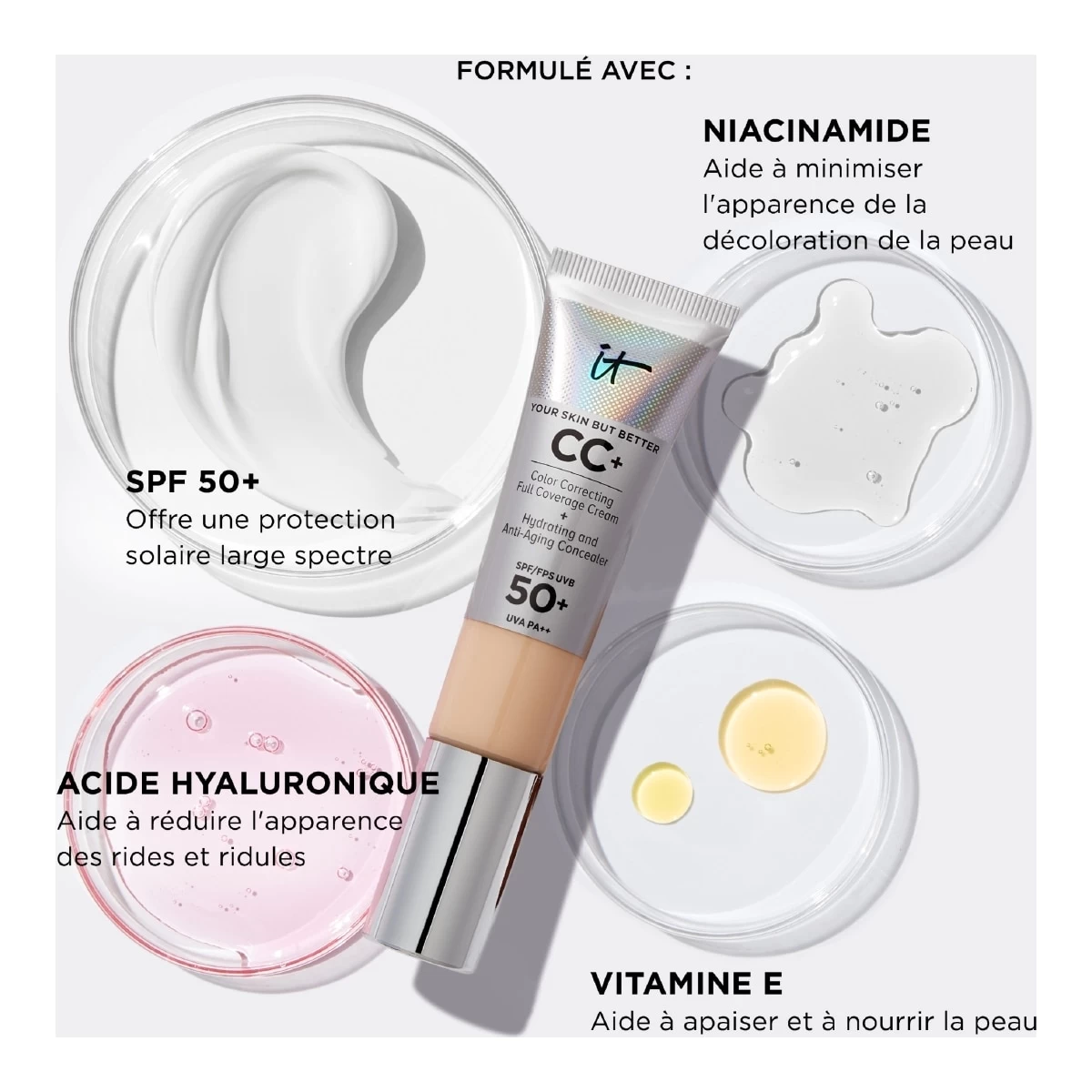 YOUR SKIN BUT BETTER-Cc Crème Correctrice Haute Couvrance-IT COSMETICS – Image 4