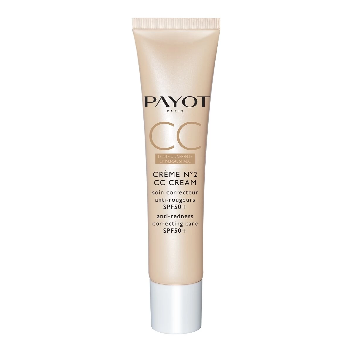 CRÈME N°2 CC CREAM-Soin Correcteur Teinté Anti-rougeurs SPF50+-PAYOT