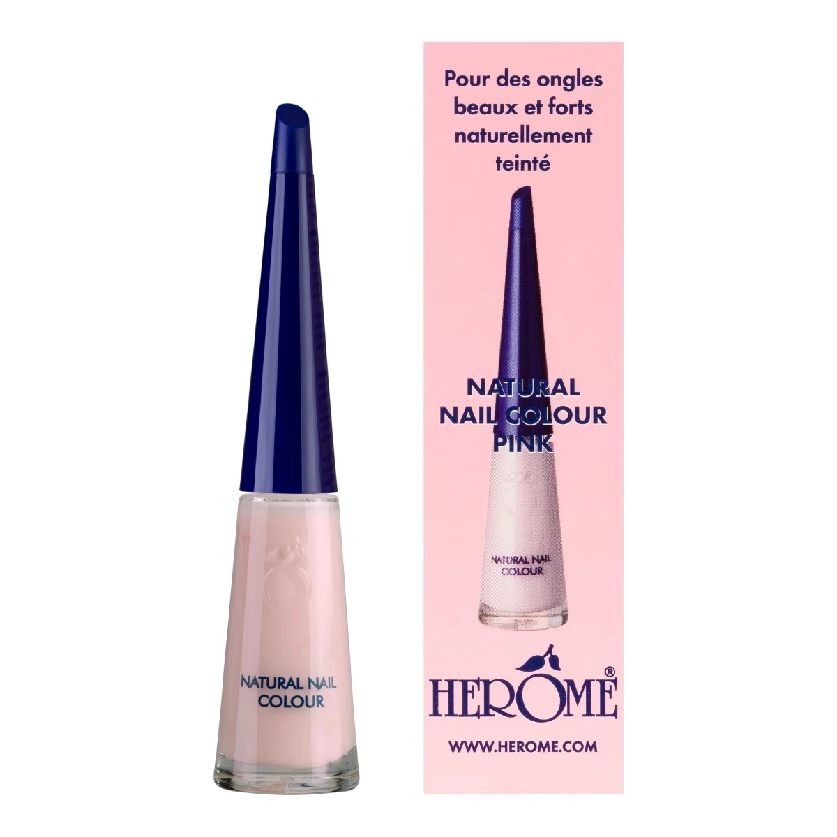 SOINS ONGLES-Durcisseur Doux 'pink'-Herôme