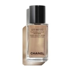MAQUILLAGE SOLAIRE-CHANEL LES BEIGES FLUIDE ENLUMINEUR ENLUMINEUR DE TEINT EFFET IRISÉ. BELLE MINE LUMINEUSE VISAGE ET CORPS-CHANEL