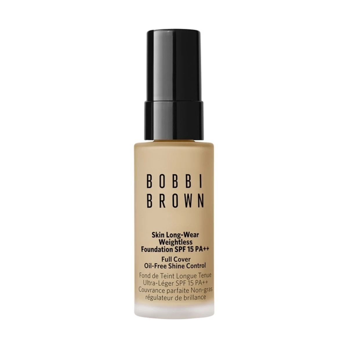 MINI SKIN LONG-WEAR WEIGHTLESS FOUNDATION-Fond De Teint Longue Tenue Ultra-léger Couvrance Parfaite Fini Mat - SPF15 Format Voyage-BOBBI BROWN