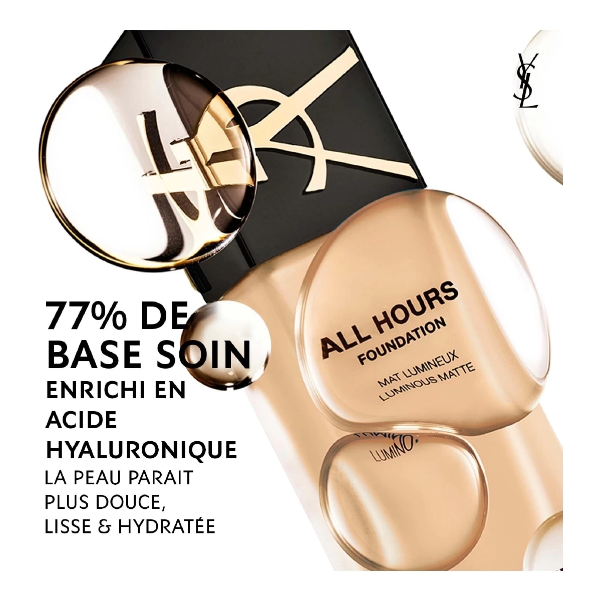 ALL HOURS-Fond De Teint Mat Lumineux 24h* Haute Couvrance-Yves Saint Laurent – Image 3