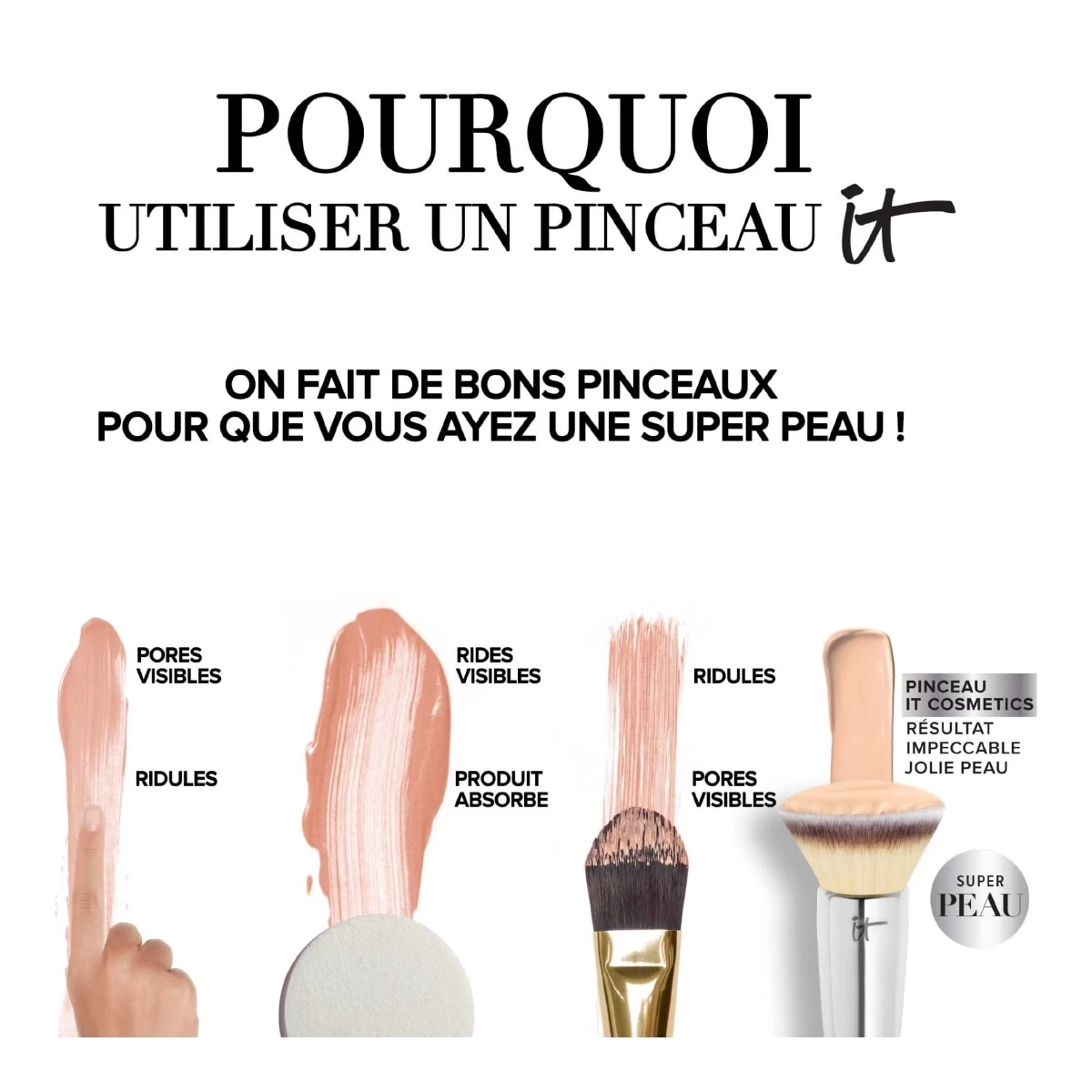 HEAVENLY LUXE™-Pinceau Double Embout Teint Parfait & Anti-cernes-IT COSMETICS – Image 3