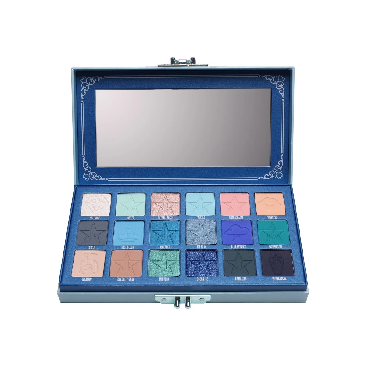 BLUE BLOOD COLLECTION 2019-Jeffree Star Eyeshadow Palette - Blue Blood-JEFFREE STAR COSMETICS – Image 2