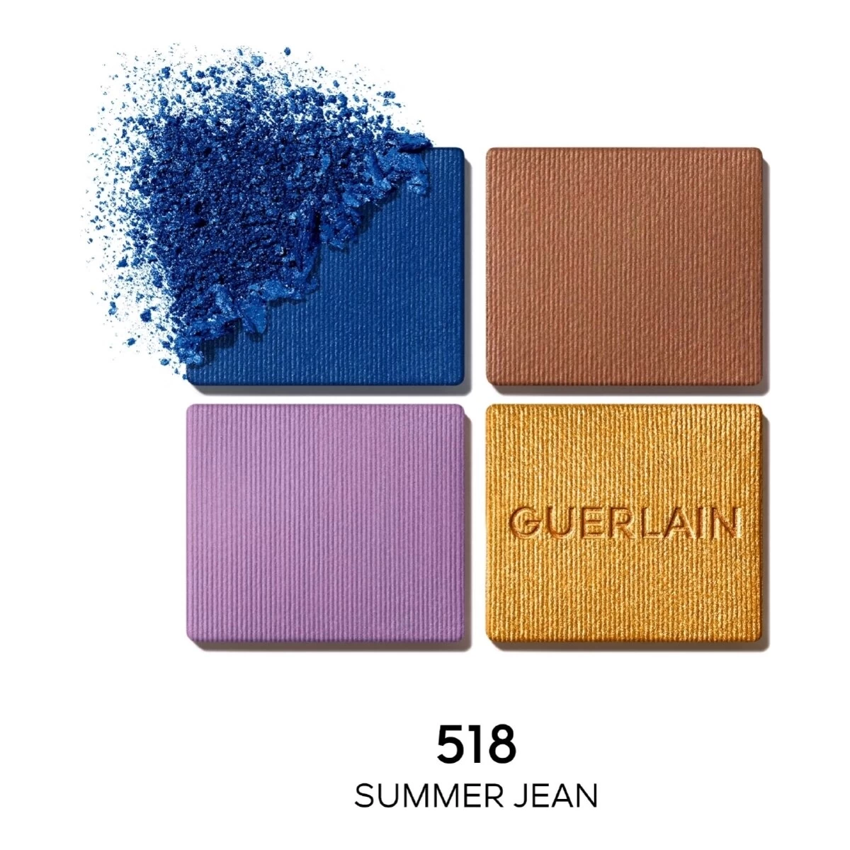 OMBRES G-Ombres à Paupières 4 Couleurs - Édition Limitée Floral Denim-Guerlain – Image 2