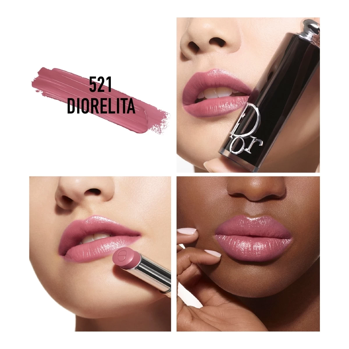 DIOR ADDICT-Rouge à Lèvres Brillant - 90 % D'origine Naturelle - Rechargeable-DIOR – Image 2