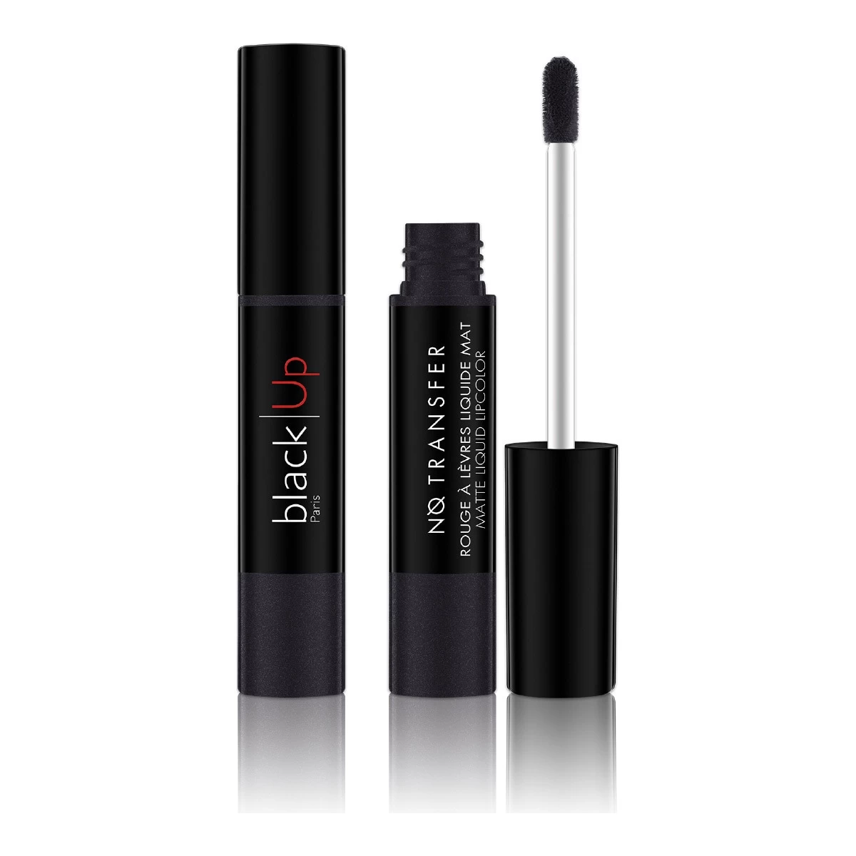 NO TRANSFER-Rouge à Lèvres Liquide Mat-BLACK UP