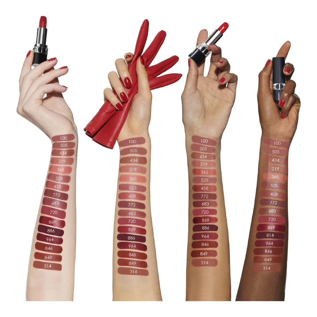 ROUGE DIOR-Rouge à Lèvres Couleur Couture - Rechargeable-DIOR – Image 3