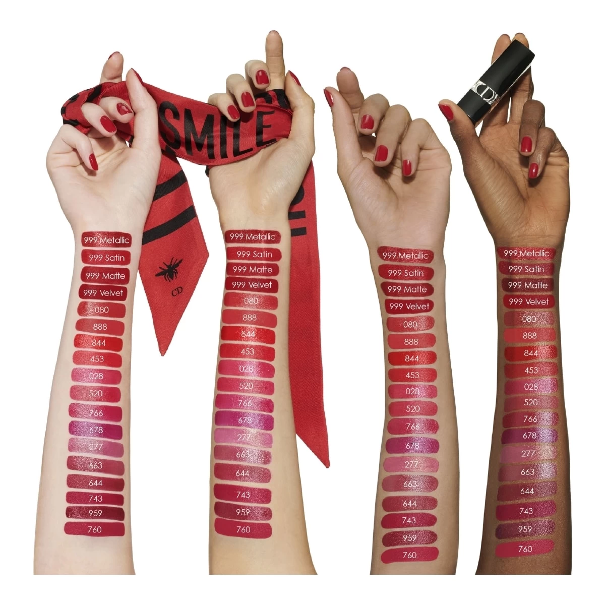 ROUGE DIOR-Rouge à Lèvres Couleur Couture - Rechargeable-DIOR – Image 4