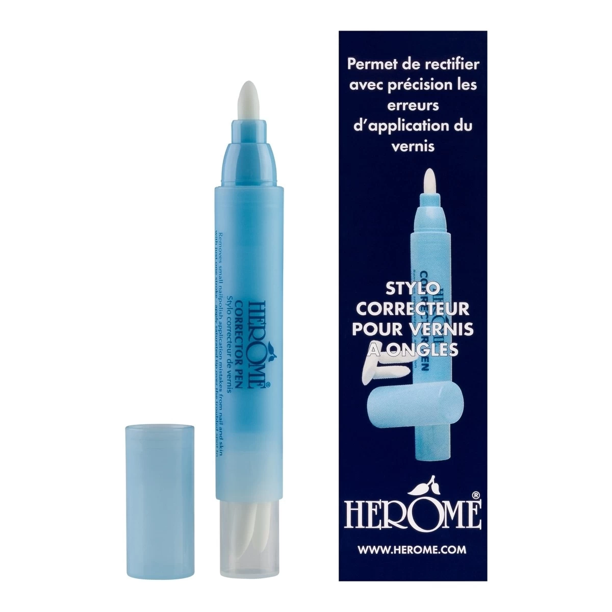 SOINS ONGLES-Stylo Correcteur De Vernis-Herôme