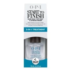 START TO FINISH-Base Top Coat Fortifiant 3 En 1-OPI